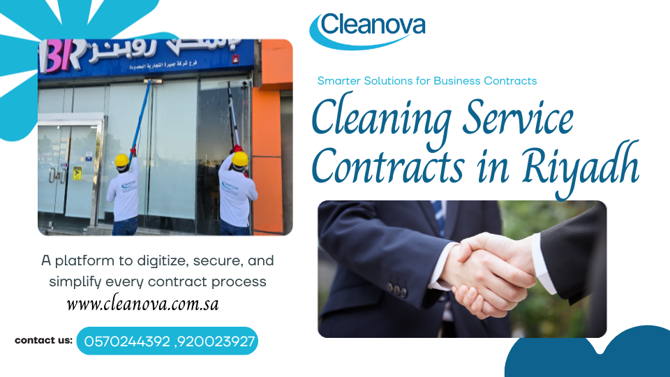 Cleaning Service Contracts in Riyadh