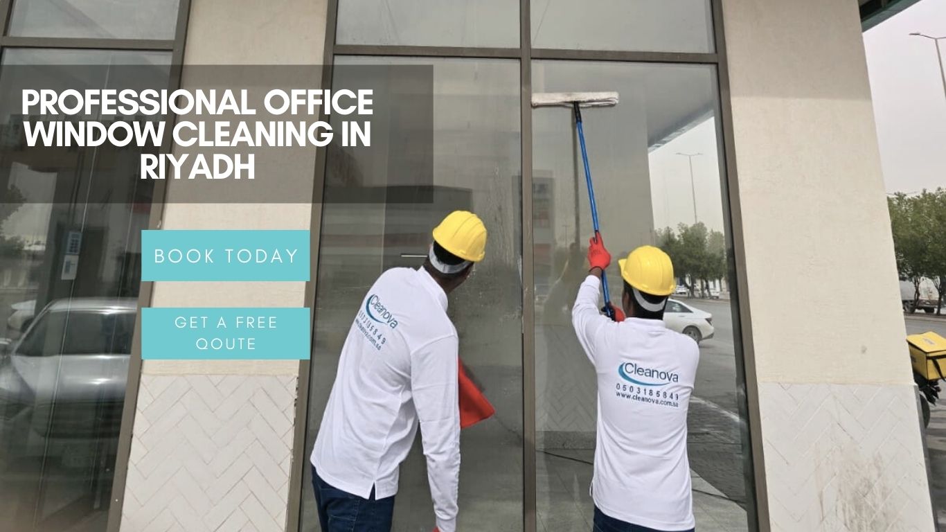 Professional Office Window Cleaning in Riyadh